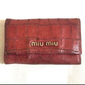 miumiu ミュウミュウ 6連キーケース キーケース ミュウミュウ