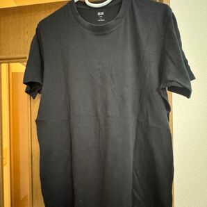 UNIQLO クルーネックTシャツ ブラック Lサイズ