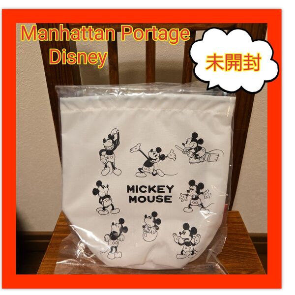 マンハッタンポーテージ 巾着 ポーチ Disney ミッキー ディズニー