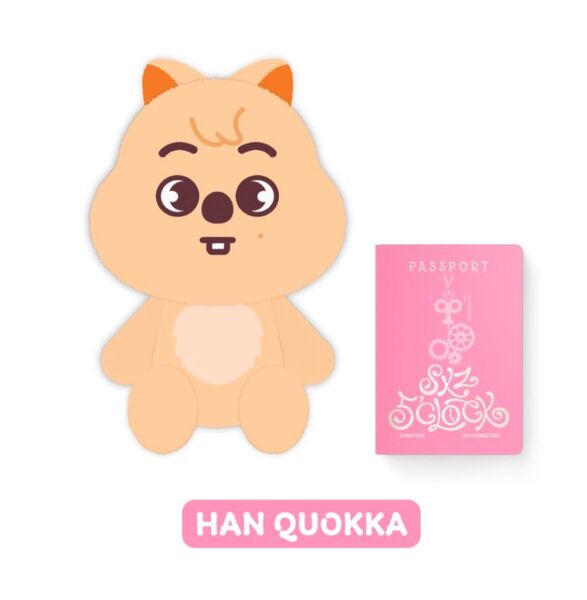 Stray Kids SKZOO PLUSH TEDDYBEAR Ver. HAN QUOKKA テディベア