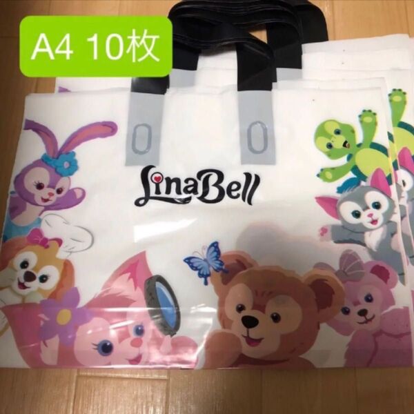 新品 10枚 ディズニー ダッフィーフレンズ ダッフィー ダッフィ 手提げ袋