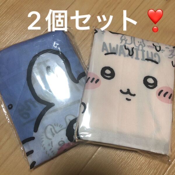 新品 ちいかわ エコバッグ 2種セット しゅうごう ちいかわエコバッグ うさぎ ハチワレ あのこ モモンガ くりまんじゅう 古本屋