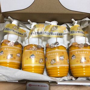 新品 4個 アンドハニー &honey milky ちいかわ コラボ 超しっとり キャラクター ヘアミルク
