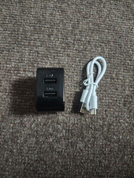 USB 充電器 type-A + ケーブル type-c