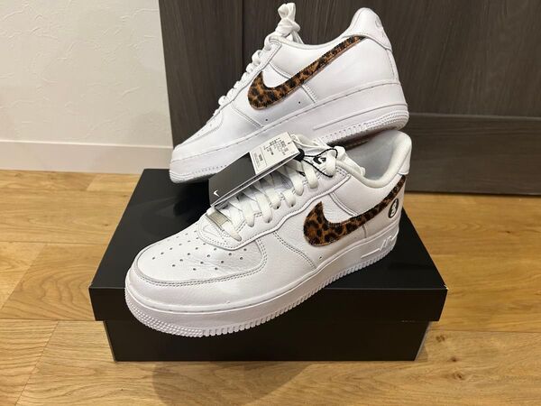 GOODENOUGH × Supreme × Nike Air Force 1 Low "White/Leopard" ナイキ