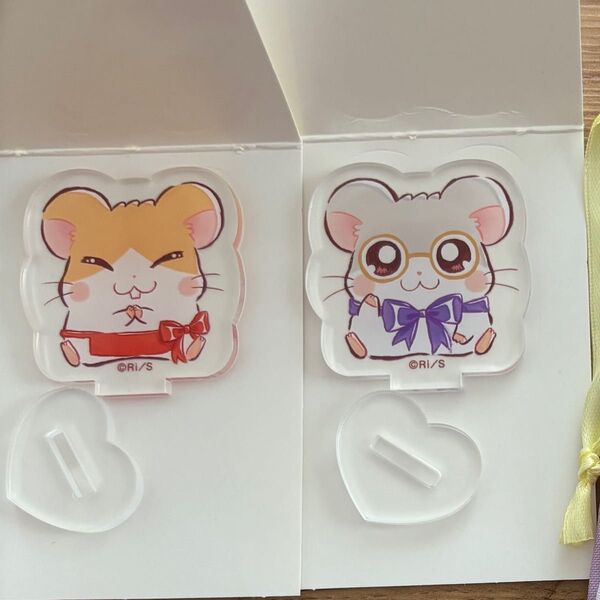 【新品】とっとこハム太郎 まいどくん メガネくん 2点セット ダイソー セリア