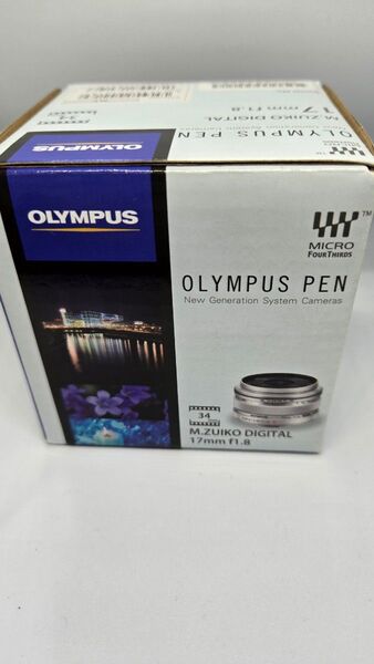 【美品】OLYMPUS M.ZUIKO DIGITAL 17mm F1.8 シルバー オリンパス レンズ