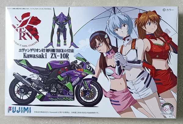 【初回特典なし】1/12 バイクシリーズ No.7 エヴァンゲリオンRT初号機TRICK☆STAR KAWASAKI ZX-10R