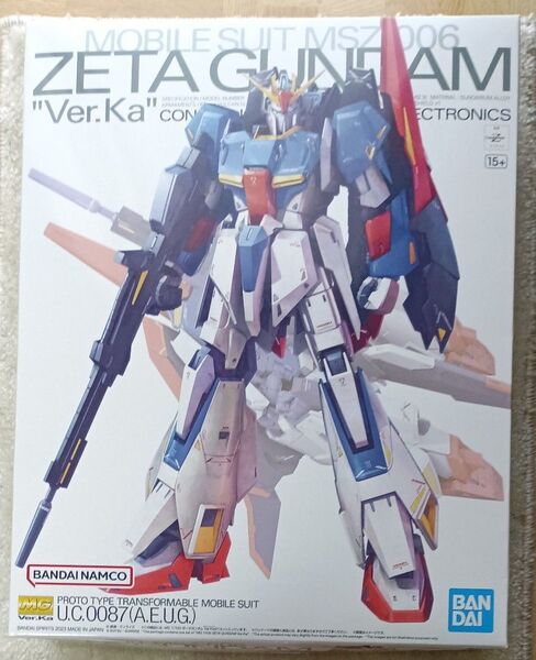 ゼータガンダム Ver.Ka (1/100スケール MG Zガンダム 機動戦士Zガンダム 2615240)