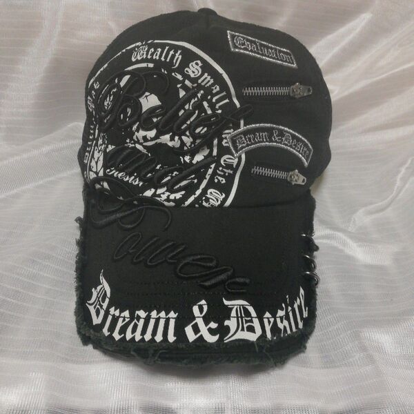 Dream&Desire ダメージ加工 キャップ