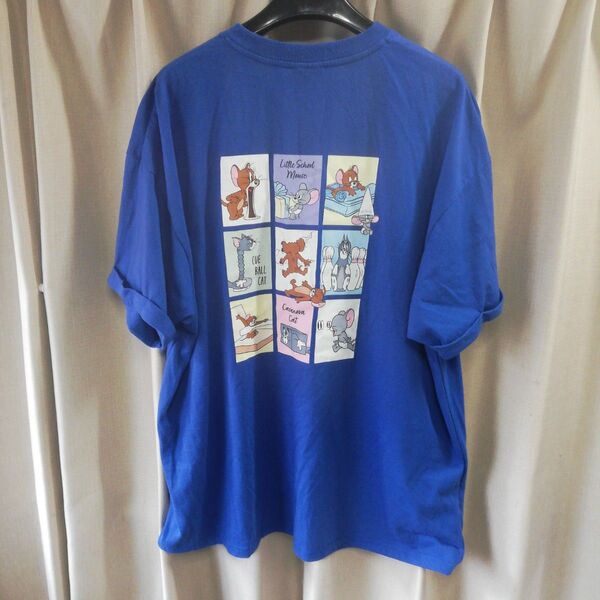 トムとジェリーバックプリント Tシャツ