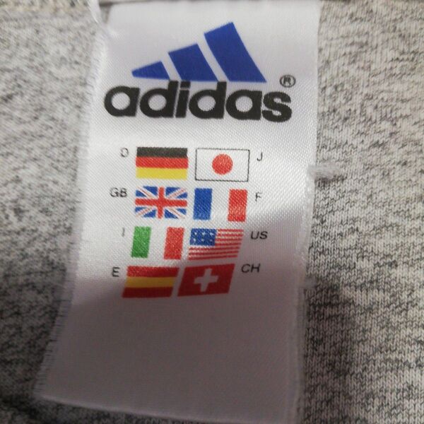 adidas 90sレア万国旗タググレー系
