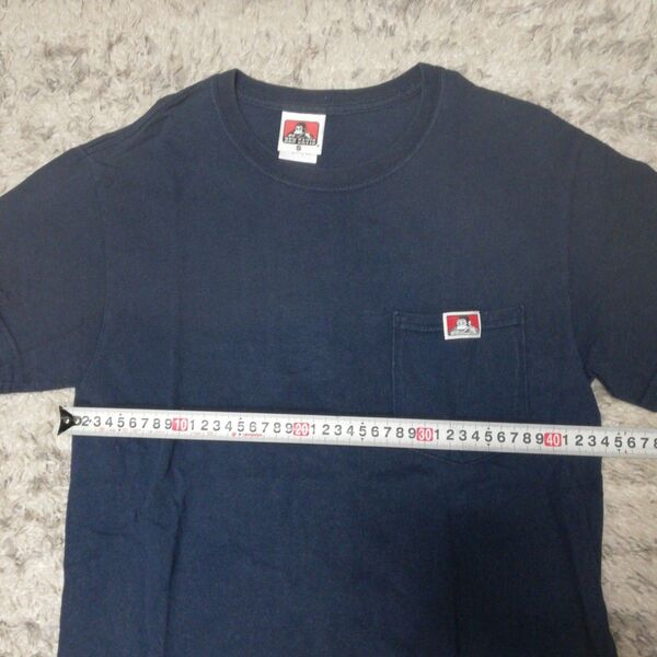 BEN DAVIS ベンデイビス 半袖Tシャツ ネイビー Sサイズ