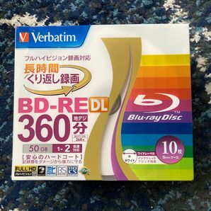 Verbatim BD-RE DL ブルーレイディスク 10枚