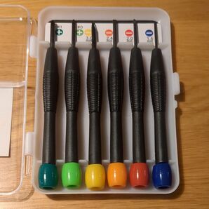 精密ドライバー6本セット