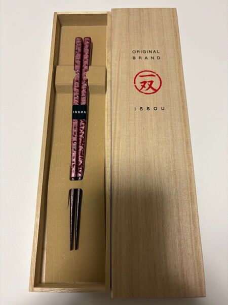 【若狭塗】箸1膳 ギフト 高級箱 氷蜜