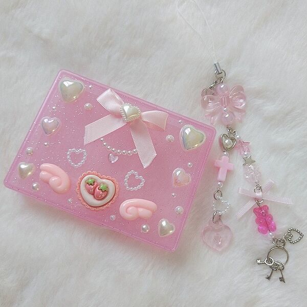 ゆめかわ カード マルチ 小物 デコケース ハンドメイド