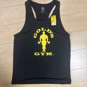 GOLD'S GYM タンクトップ メンズ L ブラック 新品