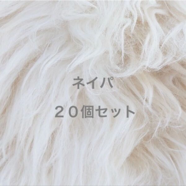 ネイパ ネイルパーツ cc 20個セット パーツ アクセサリー ラインストーン シルバー