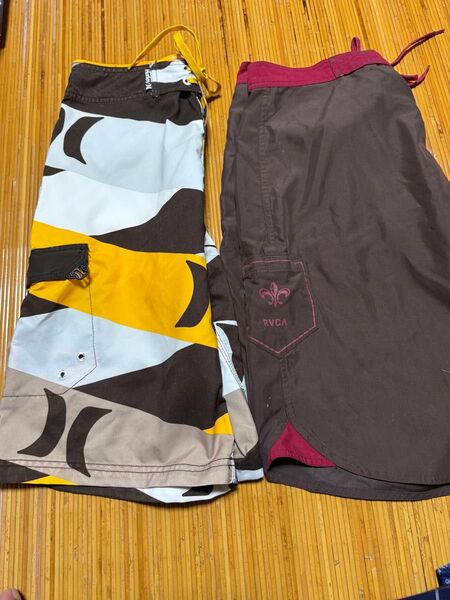 二点まとめて Hurley X 30インチ / RVCA 32インチ サーフパンツ