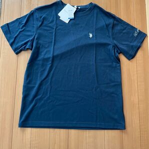U.S POLO ASSN ユーエスポロアッスンtシャツ3L新品タグ付きダークブルー吸水速乾 Tシャツ 半袖Tシャツ