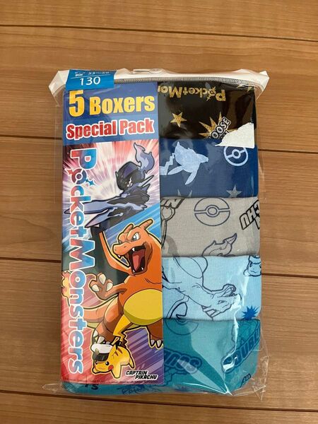 パンツ ボクサーパンツ 下着 ボクサーブリーフ ポケットモンスター ポケモン 男の子 130