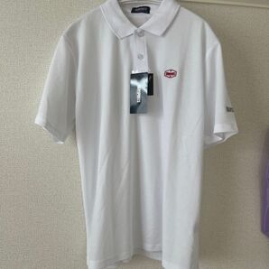 VANSPORTS ホワイト ポロシャツ L L