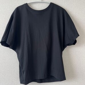 ユニクロブラック半袖 Tシャツ L