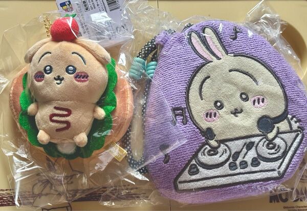 ちいかわ うさぎ ちいかわベーカリー サンドなマスコット&GUコラボポーチ