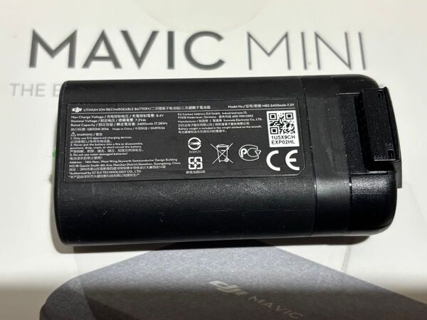 【充電2回】DJI MAVIC MINI マビックミニ MINI2 ミニ2 フライトバッテリー 大容量2400mAh 1本 純正品