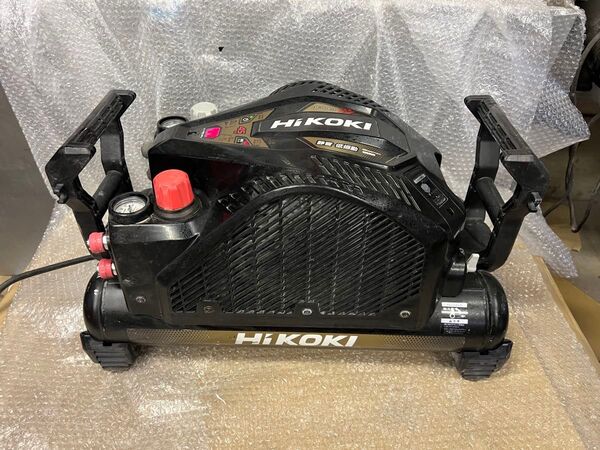 良品HIKOKI低騒音EC1445H3改 高圧 常圧エアーコンプレッサー