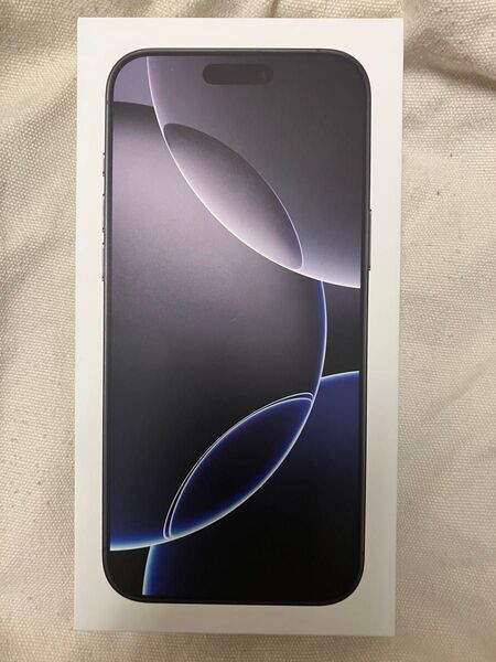 【新品・未開封】香港版 iPhone16 Pro Max ブラックチタニウム 256GB