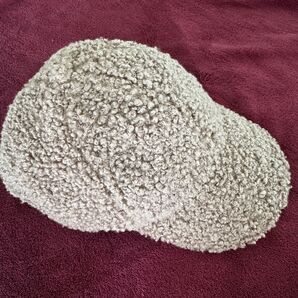 帽子 キャップ H&M パイル 茶系 ココア 野球帽 ベースボールキャップ ブラウン