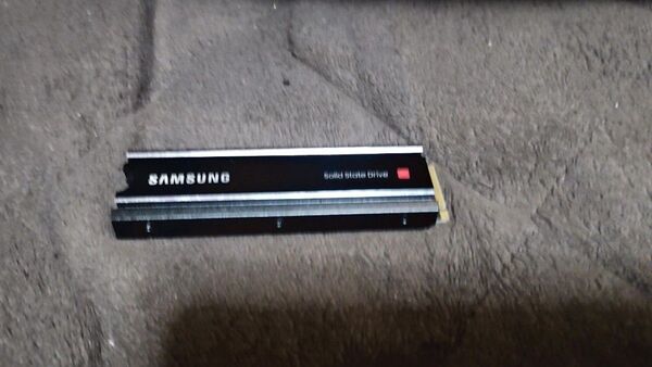 SAMSUNG M.2 SSD 980Pro with Heatsink PCIe4.0 NVMe接続 中古品 PS5使用 1TB