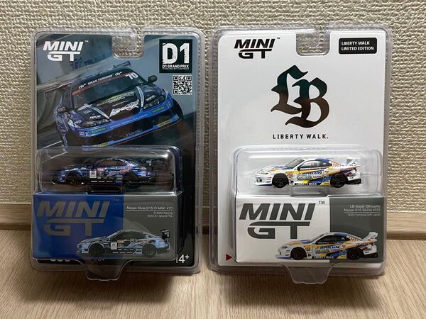 MINI GT 日産 S15 シルビア D1 GP 2023 #70 D-MAX 日本 限定 リバティーウォーク 2023 FDJ