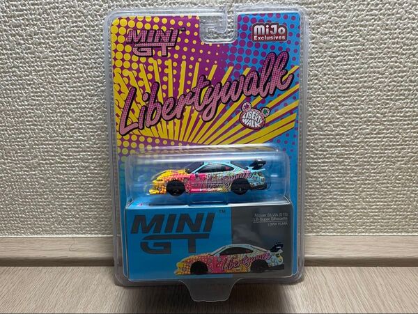MINI GT 1/64 日産 LBWK リバティーウォーク ミニカー S15 KUMA mijo ブリスター シルビア