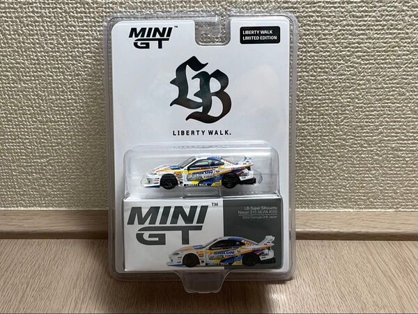 限定 MINI GT リバティーウォーク ミニカー 1/64 S15 シルビア 2023 FDJ ドリフト 日産 レア ブリスター