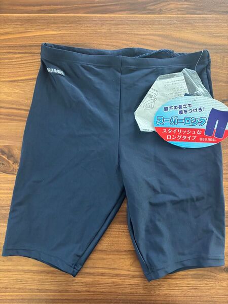 新品未使用 水着 ネイビーL ロング丈