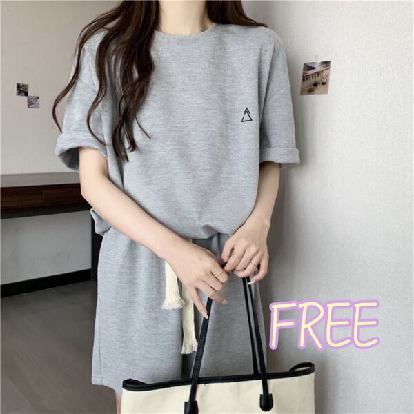 部屋着 ルームウェア 半袖 セットアップ Tシャツ パンツ 夏 パジャマ 韓国 ゆったり