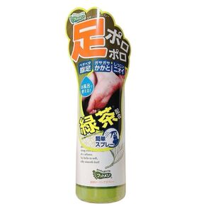 グラフィコ フットメジ 足用ピーリングスプレー (フレッシュグリーンティーの香り)110ml 角質除去 抹茶