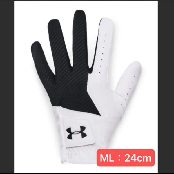 UNDER ARMOUR UAメダル ゴルフグローブ 手袋 ゴルフ メンズ 未使用 アンダーアーマー 左手