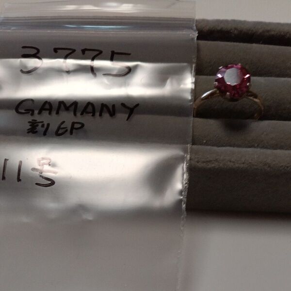 11号GERMANYドイツ リング 指輪 アクセサリー。オークション商品。希少品です。刻印あります。boxお付け致します。