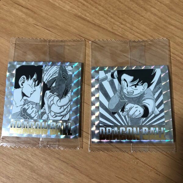 ドラゴンボール 40周年記念 オリジナルイラストレーション シールウエハース 八巻 十六巻 悟空 ピッコロ