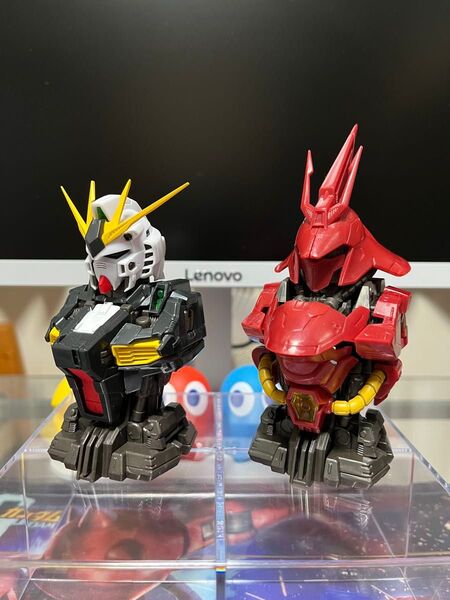 MSメカニカルバスト νガンダム サザビー 外装 内部メカ セット ガチャ