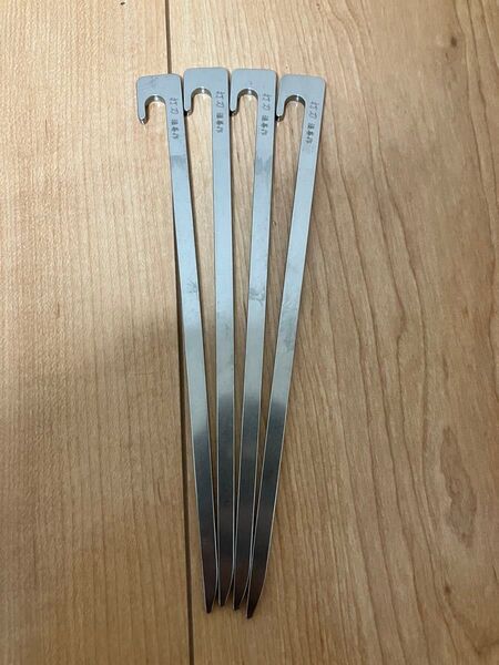 福善(Fukuzen ) ペグ 打ち刀 20cm 4本セット