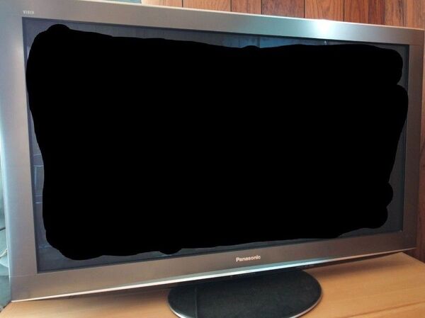 Panasonic VIERA TH-P42V2 ハイビジョンプラズマテレビ(B-CASカード無し、リモコンジャンク)