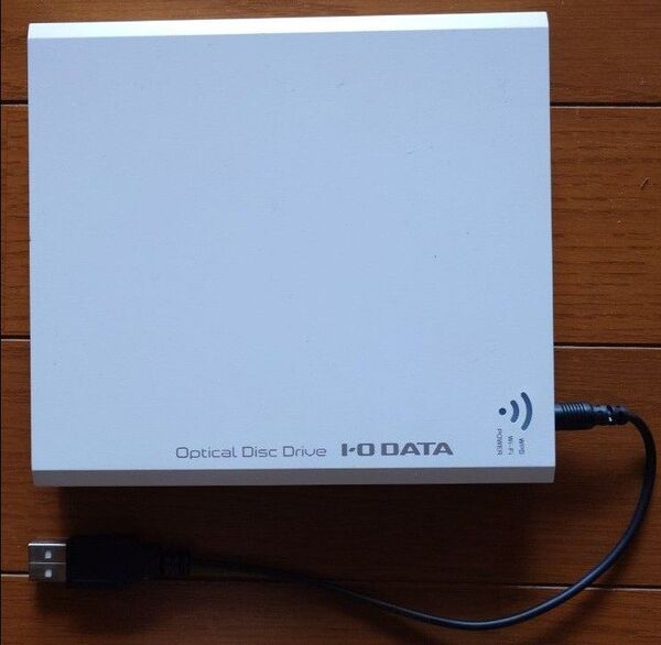 【値引き不可】I・O DATA スマホ/タブレット対応 CD/DVD プレーヤー DVDミレル DVRP-W8AI