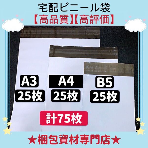 宅配ビニール袋 宅配袋 テープ付き ビニールバッグ 封筒 梱包用品 梱包資材 配送用 発送用 宅配ポリ袋 郵送袋