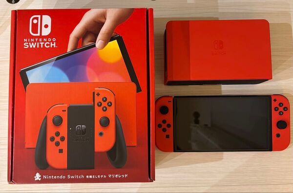 ニンテンドースイッチ本体 有機ELモデル マリオレッド Nintendo Switch