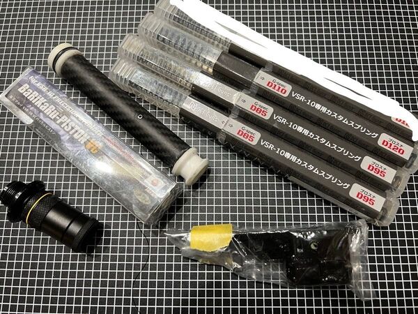 東京マルイ VSR用スプリング、ピストン等パーツまとめ売り
